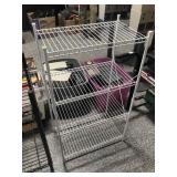 Metal Wire Rack approx. 2ft wide