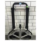 Metal folding hand truck