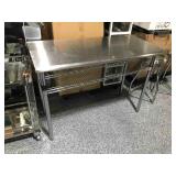 Stainless NSF Work Table - approx. 4ft long