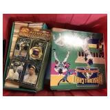 Large lot of mixed sports cards in albums