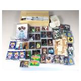 Mixed lot of sports cards and non sport box