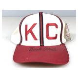 Buck oneal autograped baseball hat