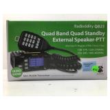 Radioddity QB 25 Quad band, Quad standby external