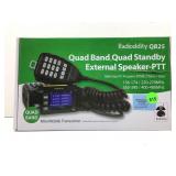Radioddity  QB 25 quad band, quad standby