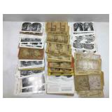 Large collection of stereo optic viewing cards