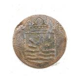 1754 Voc Indies 1 Duit New York Penny Zeeland