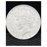 1922 Silver Peace Dollar