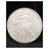 2010 1 Oz .999 Silver Eagle Round