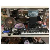 Electronics, 12 in Subs, Keyboard, Remotes,