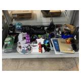 Household decorative items, stands, massager and