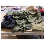 Military Duffel Bag, pants, backpacks and more