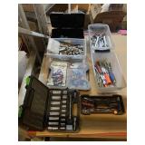 Large collection of hand tolls incl Wrenches,
