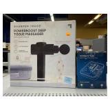 Sharper Image Powerboost Deep tissue massager and