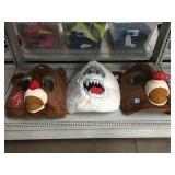 3 Xmas Mask incl. Rudolph & Yeti