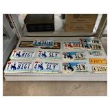 Wyoming License Plates - 4 Matched Pairs - Some