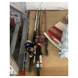 Fishing poles w/reels