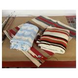 3 Throw blankets, approx 30x32in