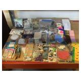Crafting/Decorative items, office supplies and
