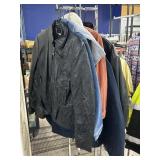 Collection of Jackets and coats, sz XL, XXL & M