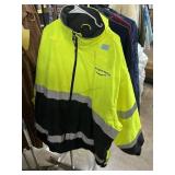 Collection of jackets incl. sz 4XL, 3XL, XL &