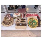 Vtg Southwest Rugs, NFBPWV Patches, Native Style