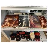 Vtg Poster in boards incl. Sports, Musician &