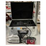 Minolta 8mm Camera/Recorder, Panasonic Recorder,