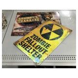 Grumpyï¿½s Garage & Zombie Fallout Shelter metal