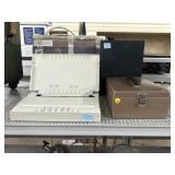 Canon Bubble Jet Printer BJ-10EX, metal lockbox,