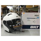 Bilt Tout Helmet white, sz MD w/box