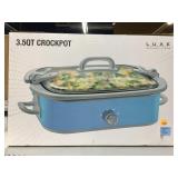 Luxe Refined Living 3.5qt Crockpot in box