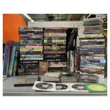 Large collection of DVDï¿½s movies, CDï¿½s and more