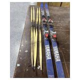 Indian Fiberglass Bows and Yamaha Skis 185cm
