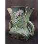 Roseville fan vase green Freesia 200- 7 ,