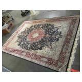 Persian Silk Masters Collection Blue & Red Silk