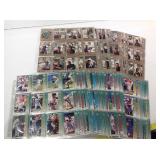 Baseball Sports cards in pages