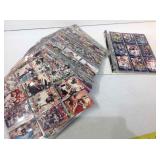 Football Sports cards in pages