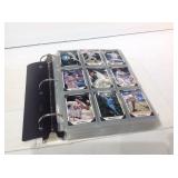 Baseball Sports cards in pages
