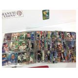Baseball Sports cards in pages