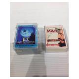 2 vintage non sports sets 1982 ET & mad magazine