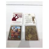Michael jordan 23k gold cards