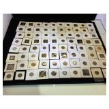 Large assortment of wheat pennies