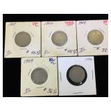 5- V Nickels