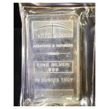 10 oz. .999 Fine Silver Bar, NTR METALS