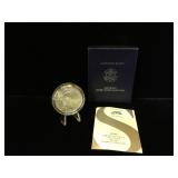 2006-W American Silver Eagle, w/ coa