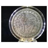 Hobo style replica dollar