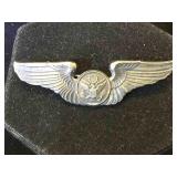 Sterling WWII U.S. Army Air Force Aircrew wings