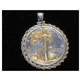 1941 Walking Liberty half dollar set in Sterling