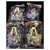 4- leather rhinestone embellished Kalifano