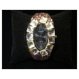 Be Dazzled quartz w/ crystal watch by Kalifano